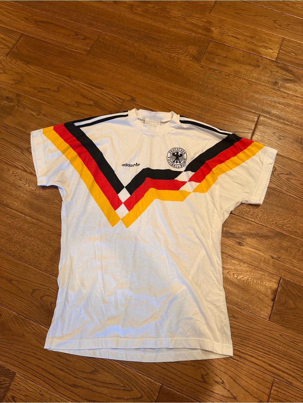 adidas vintage germany football tee from 90s